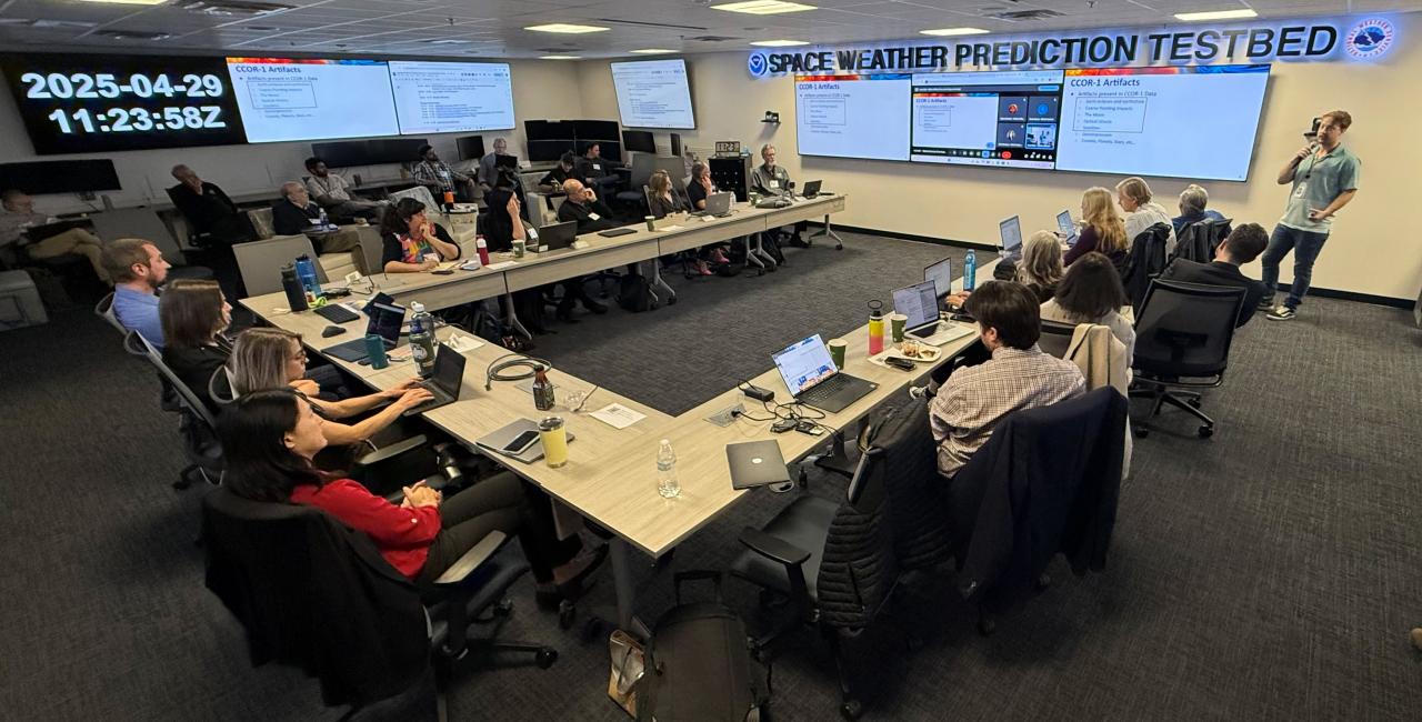 SWPC Testbed Event for Artemis II Support Image for 20250429